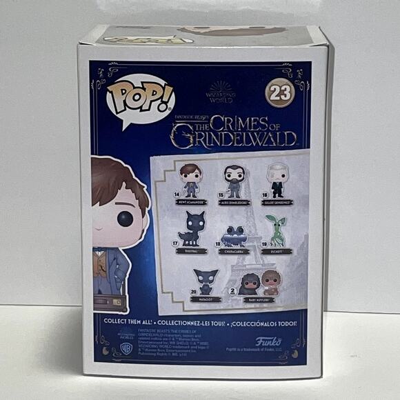 Funko Pop Newt Scamander Barnes and Noble Exclusive Crimes of Grindlewald 23 - Picture 3 of 6